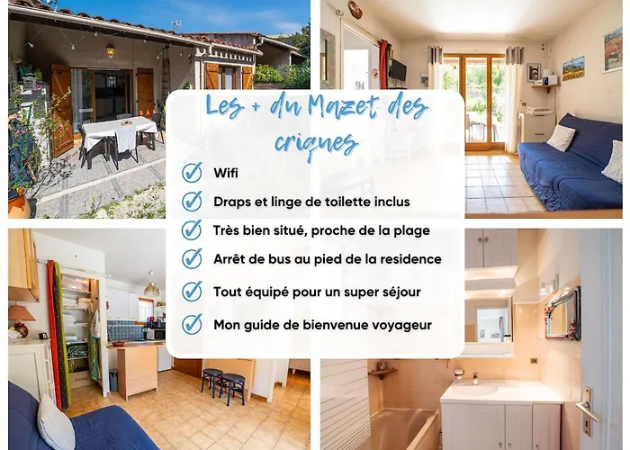 Le Mazet Des Criques Charm And 2 Steps Away 아파트 *